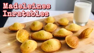 RECETTE DE MADELEINES SUPER MOELLEUSE AU CITRON: Facile et inratable avec une bosse. Deli Cuisine