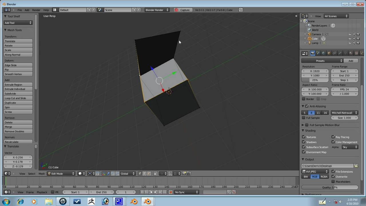 Blender Tip - Making a Screencast - YouTube