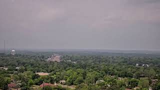 Total solar eclipse time-lapse over East Texas