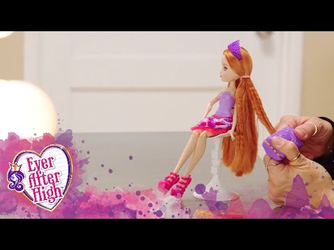 Creating a Crimped Look with Ever After High Hairstyling Holly O’Hair Doll | Ever After High