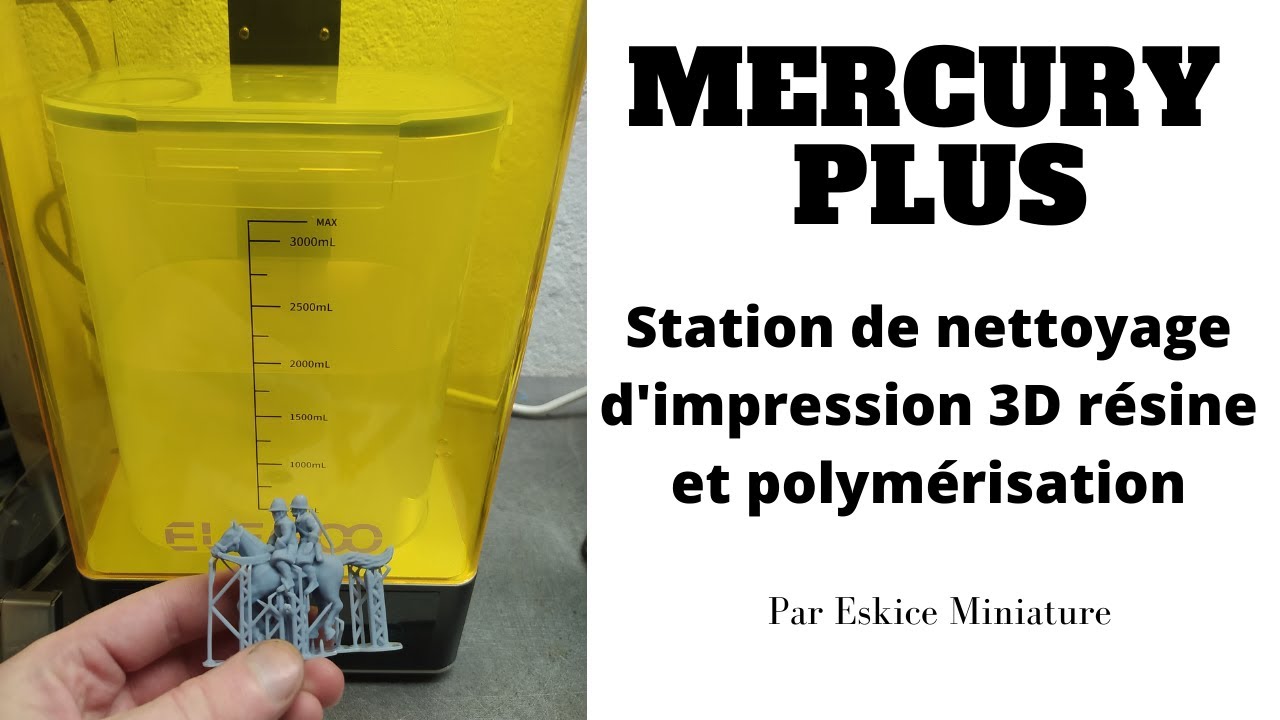 Mercury Plus de Elegoo - Test et infos sur cet outil de nettoyage