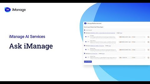 The Future of iManage: AI, Automation & What’s Next