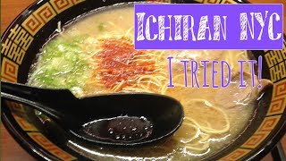Vlog: Chrissy eats ramen! Japan's Ichiran Ramen in NYC!!!