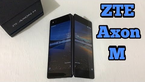 ZTE Axon M Unboxing. The Only Working Foldable Phone!!!
