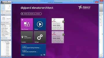 Using certified Schindler 7000 BIM elevators in DigiPara Elevatorarchitect for Autodesk Revit