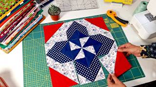 Make the Most of Your Fabric Scraps With This Patchwork Block Idea