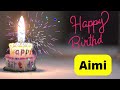 Happy birthday Aimi video