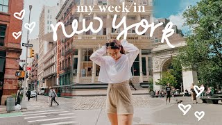 a week in my life as a wannabe NYC local ツ (solo travel vlog)