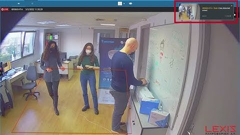 VIVOTEK Smart VCA - Crowd Detection (LEXIS SA Test)