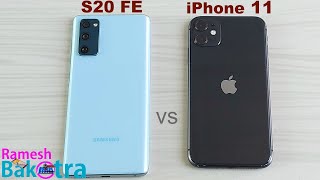 Samsung Galaxy S20 FE vs iPhone 11 SpeedTest and Camera Comparison