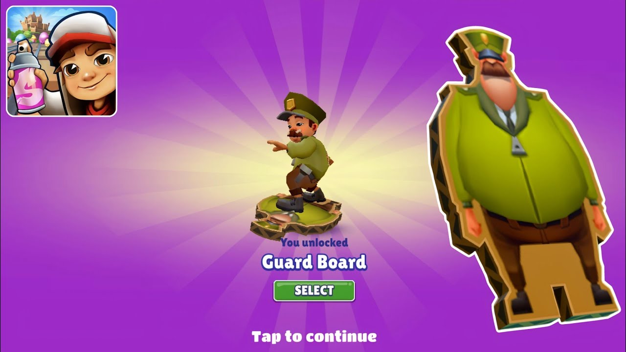 Subway Surfers Upcoming REVERSE CHALLENGE to get GAURD BOARD on Subway Surfers Easter Edinburgh 2025