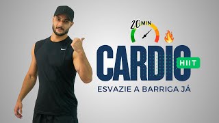 Download Lagu 20 MIN CARDIO HIIT - TREINO TODO EM PÉ para perder a barriga em casa MP3