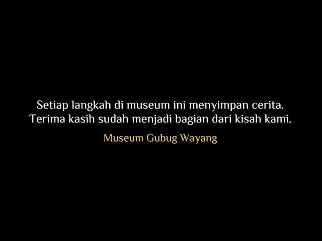 Terima Kasih untuk Semuanya