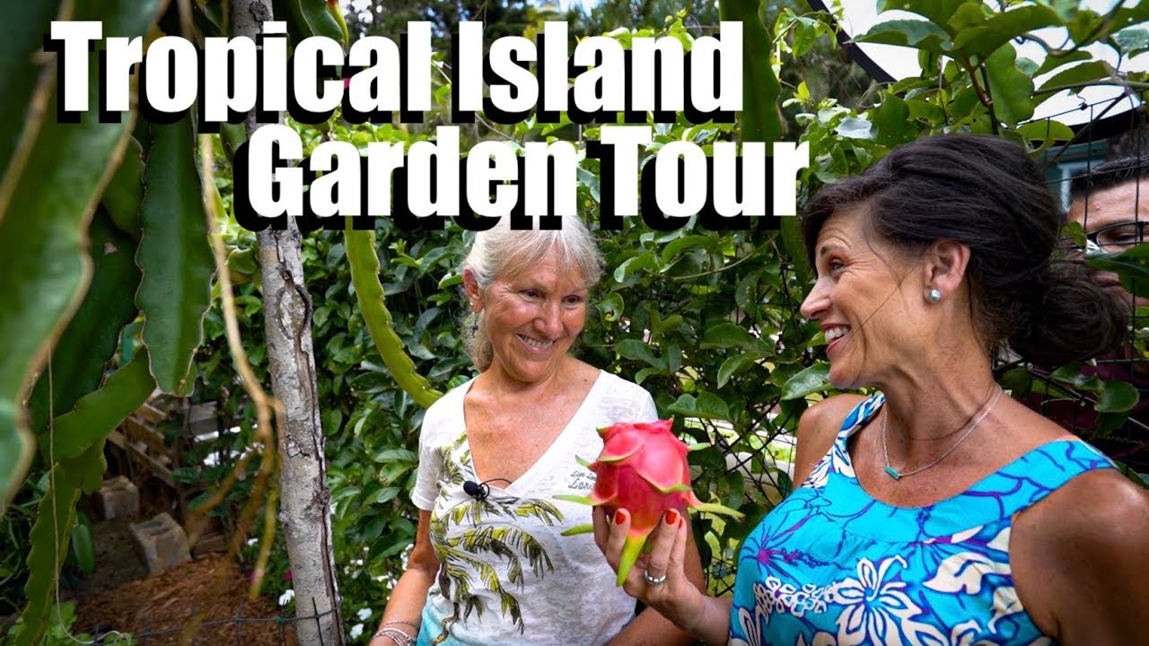 Tropical Island Garden Tour Lanaʻi Hawaii Is Gardening In