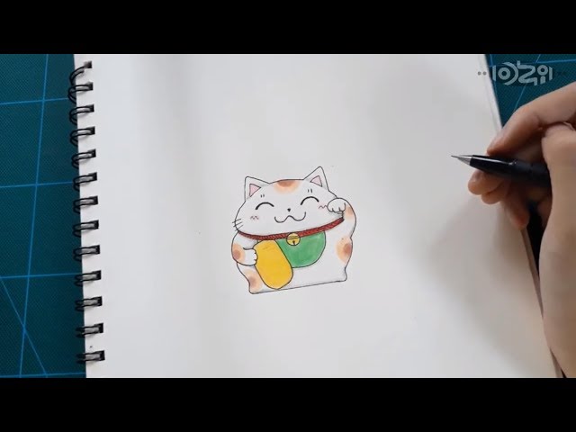 Hướng dẫn vẽ mèo thần tài chibi là một hoạt động sáng tạo và thú vị cho mọi lứa tuổi. Hãy cùng xem hình ảnh này và bắt đầu vẽ chú mèo may mắn của riêng bạn.