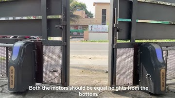 Swing Gate With Roller Motor Expiation Video
