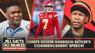 LZ Granderson reacts to Chiefs kicker Harrison Butker's commencement speech | All Facts No Brakes