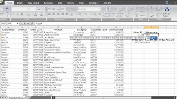 Using the DGET Function in Excel