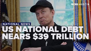 National debt nears $39 trillion as budget watchdogs warn of economic risks