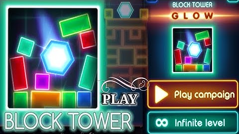 Block Tower Glow - Complete Level || Tic Tac Toe Glow - Rs Charan Gaming