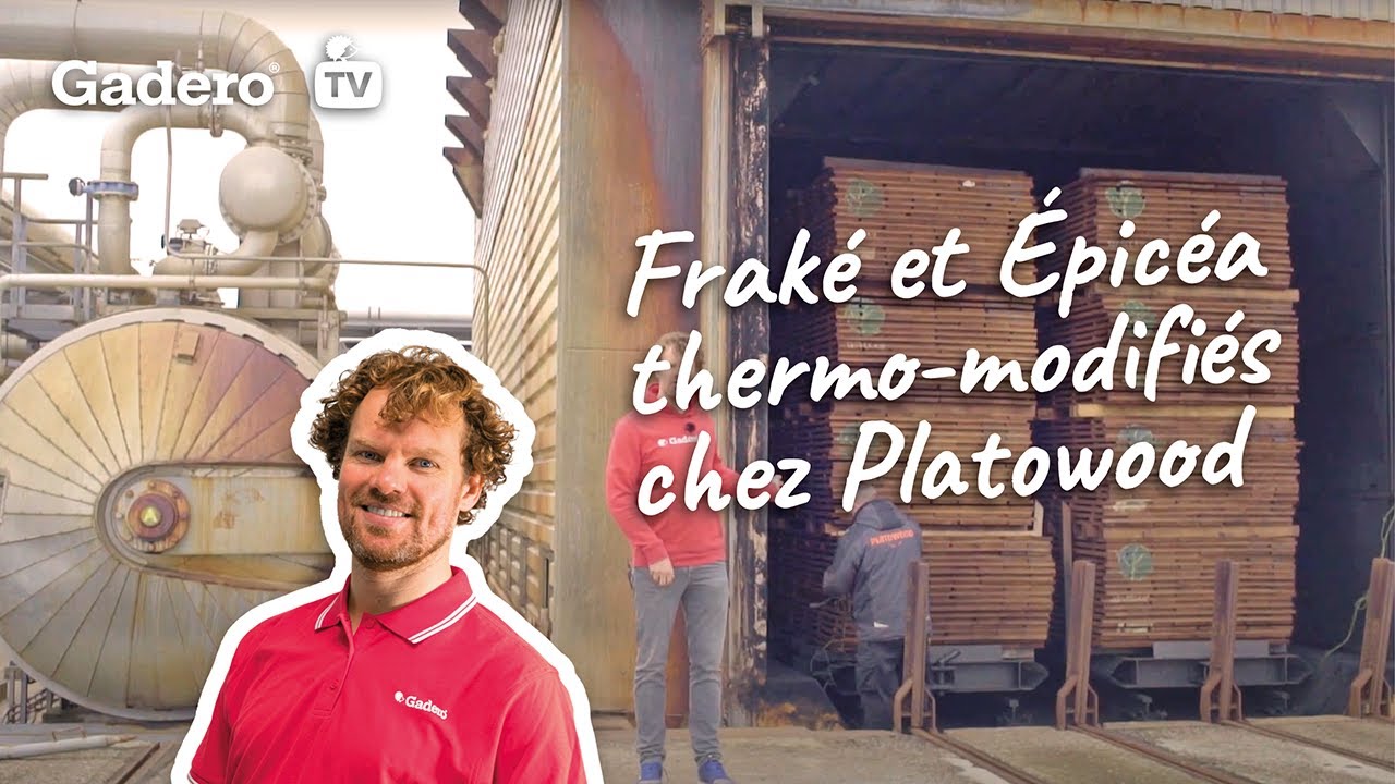 Fraké et Épicéa thermo modifiés chez Platowood