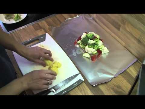 Backofen Fisch Mit Gemüse - Bodybuilding Rezept