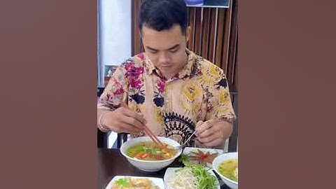 Review món bánh canh cá lóc - Đặc sản Quảng Trị tại Quận 7