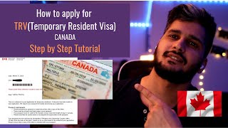 How to Apply TRV (Temporary Resident Visa) after getting work permit | Step by Step Process