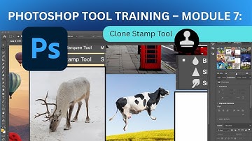Photoshop 2025 Tool Training – Module 7: Clone Stamp Tool