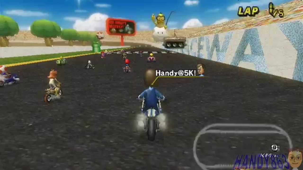 [MKWii CTGP] Abe Abbott Raceway Sample Race