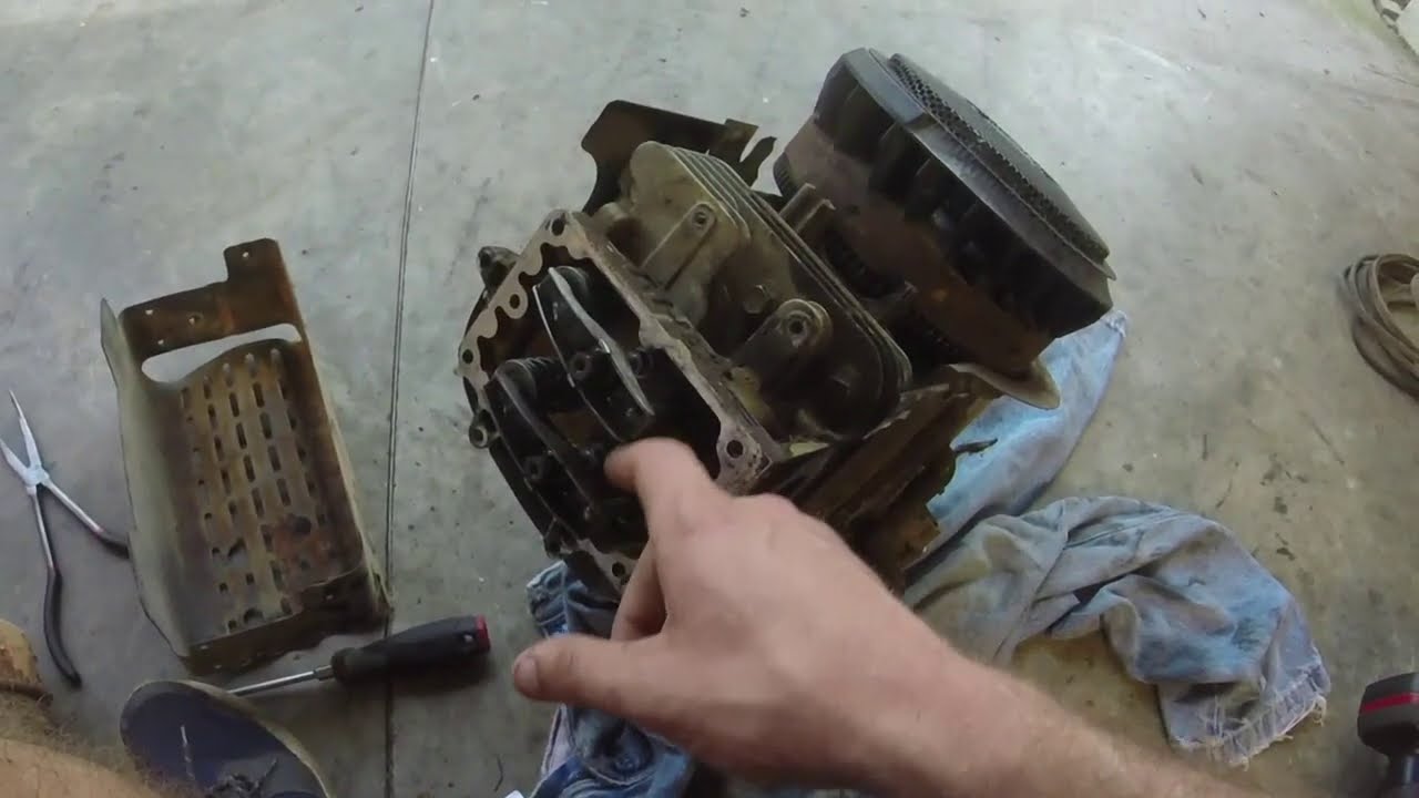 Craftsman MTD riding mower Briggs and Stratton, engine swap, deck work