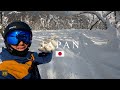 Japow family vacation in japan