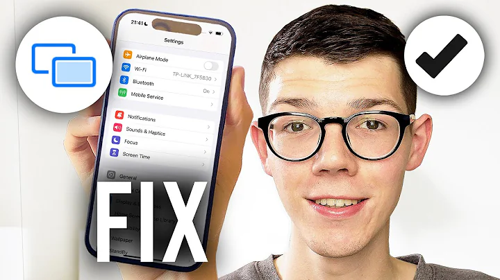How To Fix Screen Mirroring Not Working On iPhone - Full Guide