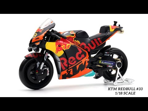 KTM レッドブルバイク 1/12 スケール New Ray 1:12 KTM Factory Racing Red Bull #33 Motorcycles