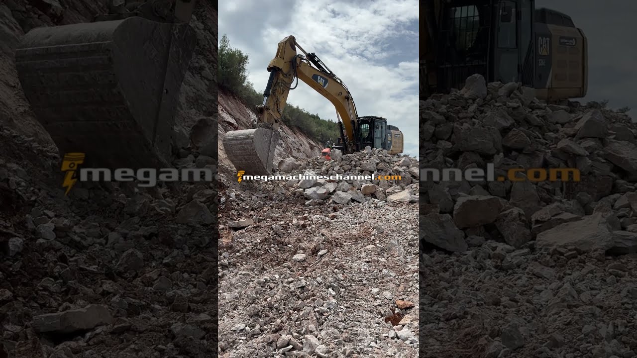 Excavator Working Taking A Look Inside The Action