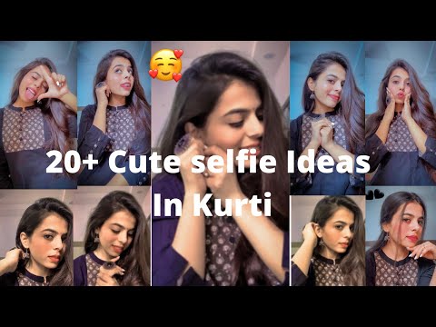 Cute Selfie Poses | Top 6 Cute Poses | Photo Poses For Girls | Santoshi  Megharaj - YouTube