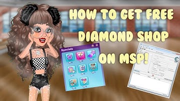 How To Get Free Diamond Shop With Cheat Engine MSP 2019!