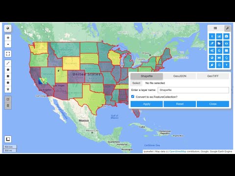 GEE Tutorial #56 - Loading local vector and raster data into geemap without coding