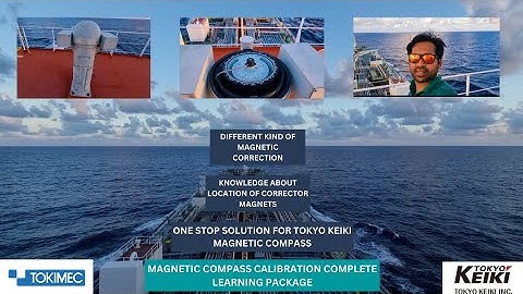 Tokyo keiki Magnetic Compass Calibration complete training Package |Training #Thetraveloholicsailor