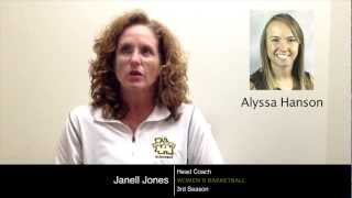 Basketball coach janell jones interview ...