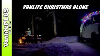 Christmas Alone - Vanlife Winter Camping in Canada