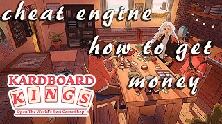 Kardboard Kings Card Shop Simulator How to get Money with Cheat Engine