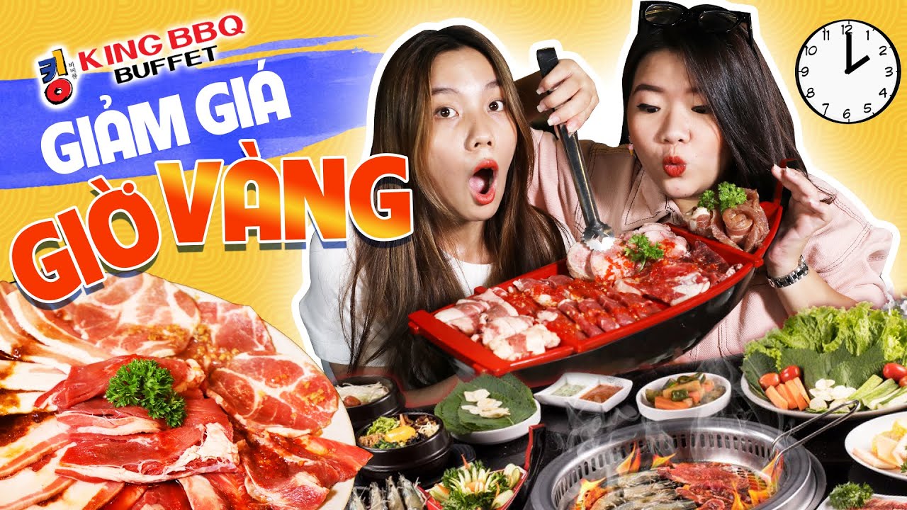 buffet nướng ngon ở hà nội New BÍ KÍP ĐI ĂN BUFFET THỊT NƯỚNG TẠI KING BBQ ĐƯỢC GIẢM GIÁ | THÁNH ĂN TV