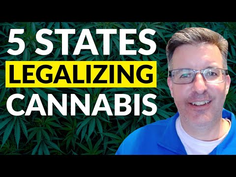 Why 5 States Will Legalize Cannabis in 2021 ... and What It Means for Stocks