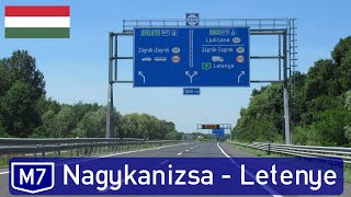 Hungary: M7 Nagykanizsa - Letenye