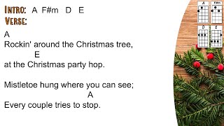 Miss Oli: Rockin' Around the Christmas Tree - Johnny Marks & Brenda Lee - Key of A