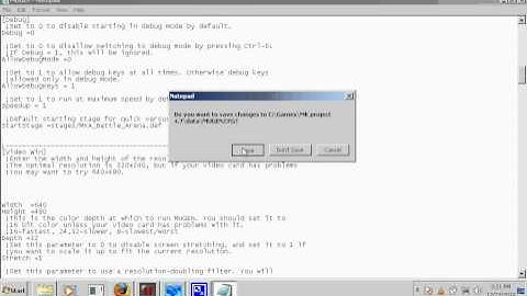 How to fix Mortal Kombat Project (MUGEN) screen resolution problem
