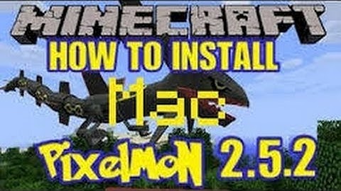 Minecraft: How To Install Pixelmon Mod [1.7.4] (Mac)