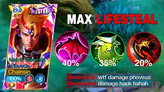 Download Lagu SUPREME PHOVEUS ABUSE THIS NEW MAX LIFESTEAL EMBLEM AND BUILD IN RANKED GAME!!(Must Try)-MLBB MP3 Download Lagu SUPREME PHOVEUS ABUSE THIS NEW MAX LIFESTEAL EMBLEM AND BUILD IN RANKED GAME!!(Must Try)-MLBB MP3