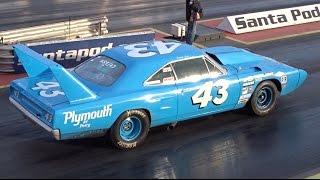 Big Bang 2016 - 43 Plymouth Superbird ( STRIP WEATHERS )- 1\/4 Mile - 11.00 @ 124mph